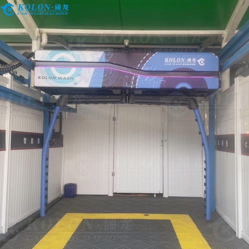 Αυτόματη Μηχανή Πλύσης Αυτοκινήτου KL360-2 18.5kw Πυροσβεστήρα 12kw