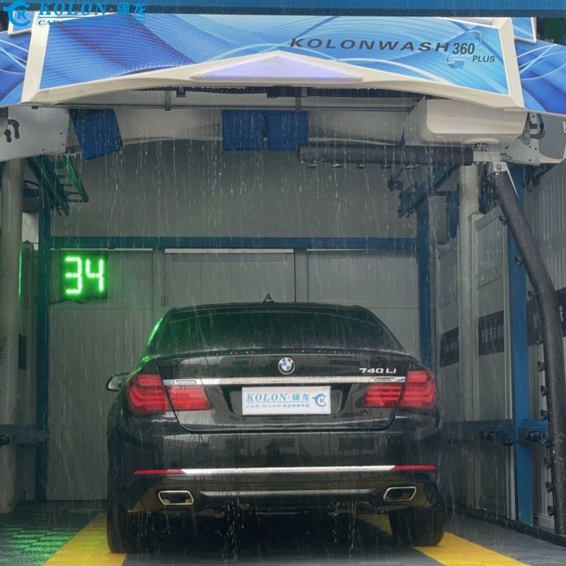 Αυτοματοποιημένο μη άγγιγμα εξοπλισμός πλυντηρίου αυτοκινήτων KL-360 PLUS 22kw αντλία νερού 22kw ανεμιστήρας